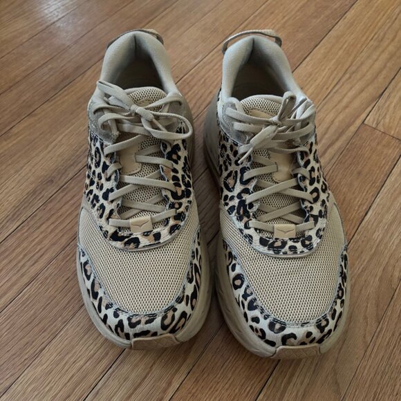 HOKA x Engineered Garments - Bondi L - Sand Leopard - Picture 2 of 11